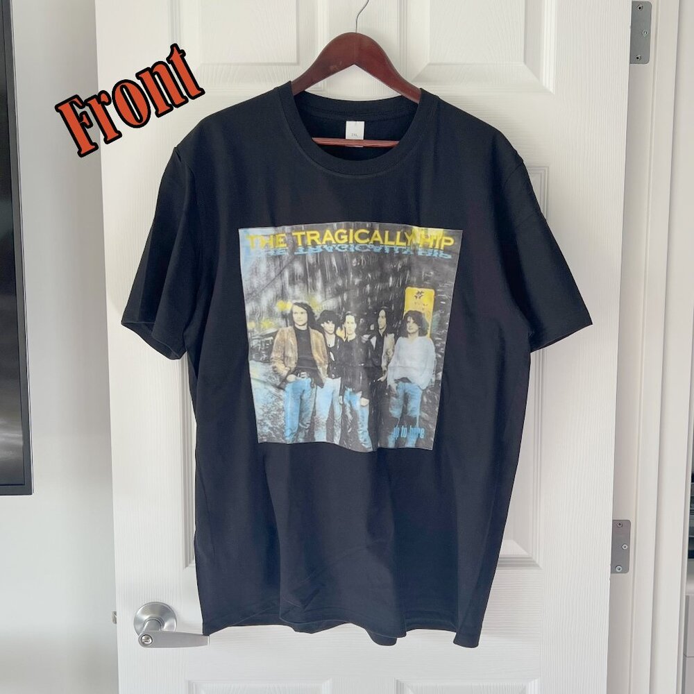 The Tragically Hip Music Band 'Up to Here' T-Shirt! Brand New!